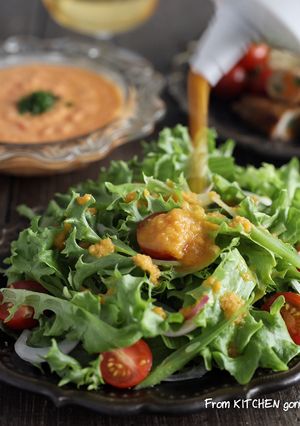 サラダが食べたくなる⁈人参ドレッシング-レシピのメイン写真