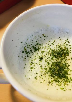 インスタント●ホットミルクスープ-レシピのメイン写真
