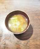 トマトと根菜あっさり冷製スープ