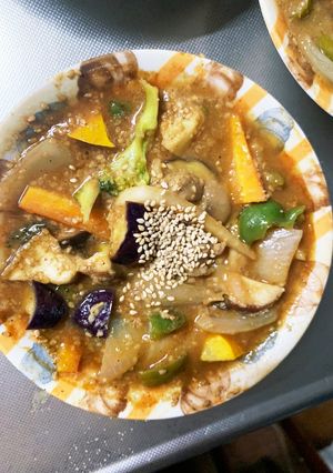 レンジ根菜茄子簡単レモン香港風甘酢酢豚-レシピのメイン写真