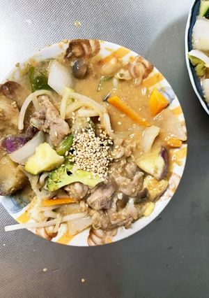 レンジ簡単レモン味噌炒め味フレッシュ酢豚-レシピのメイン写真