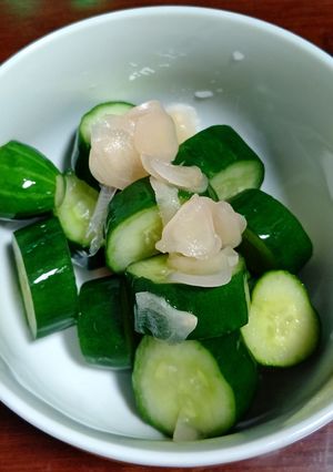 岩下の新生姜漬けキュウリ-レシピのメイン写真