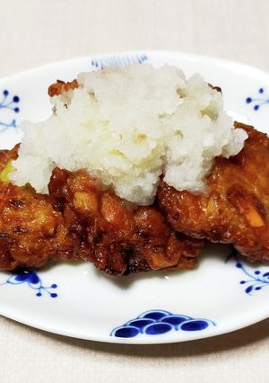 野菜入り手作りさつま揚げ-レシピのメイン写真
