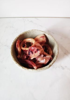 簡単！イカのしょうが焼き-レシピのメイン写真