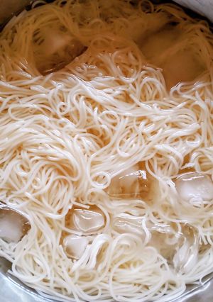 素麺は茹でるより蒸す！3分で旨い♡-レシピのメイン写真
