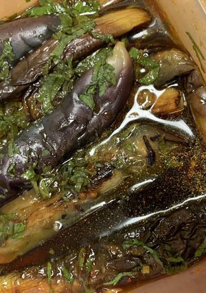 簡単　ナスの大葉漬け　ナイスチョイスなす-レシピのメイン写真