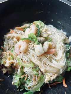 海鮮焼きビーフン(大盛り)-レシピのメイン写真