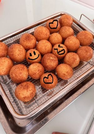 強力粉のふわふわ豆腐ドーナツ♡-レシピのメイン写真