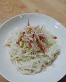みょうがと紅生姜のぶっかけそうめん