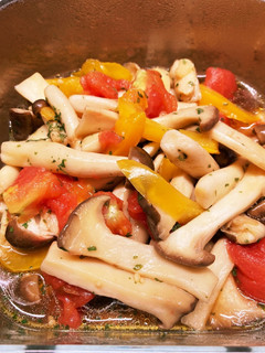 夏野菜ときのこマリネ-レシピのメイン写真