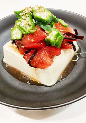 夏の変わり豆腐-レシピのメイン写真