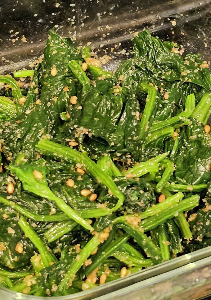 ほうれん草のお浸し(ごま和え)-レシピのメイン写真