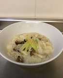 余った素麺と鍋キューブで鶏塩にゅうめん