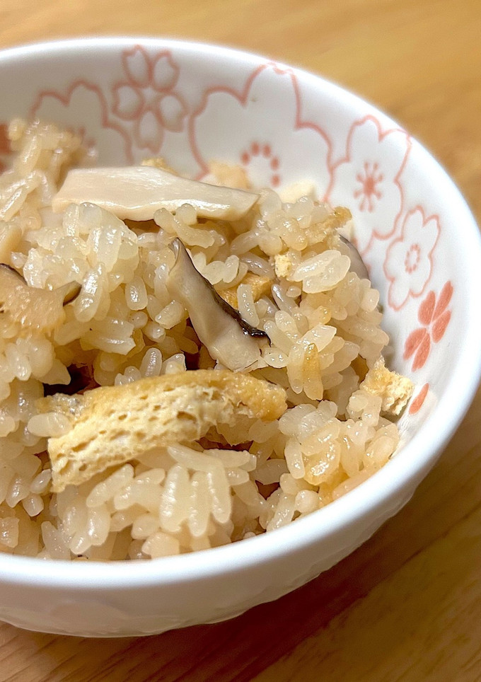 松茸のお吸い物炊き込みごはん-レシピのメイン写真