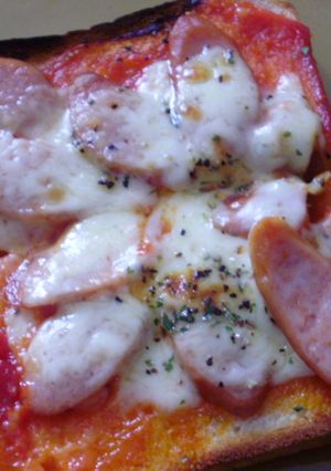 朝ご飯に！ピザ風トースト☆-レシピのメイン写真