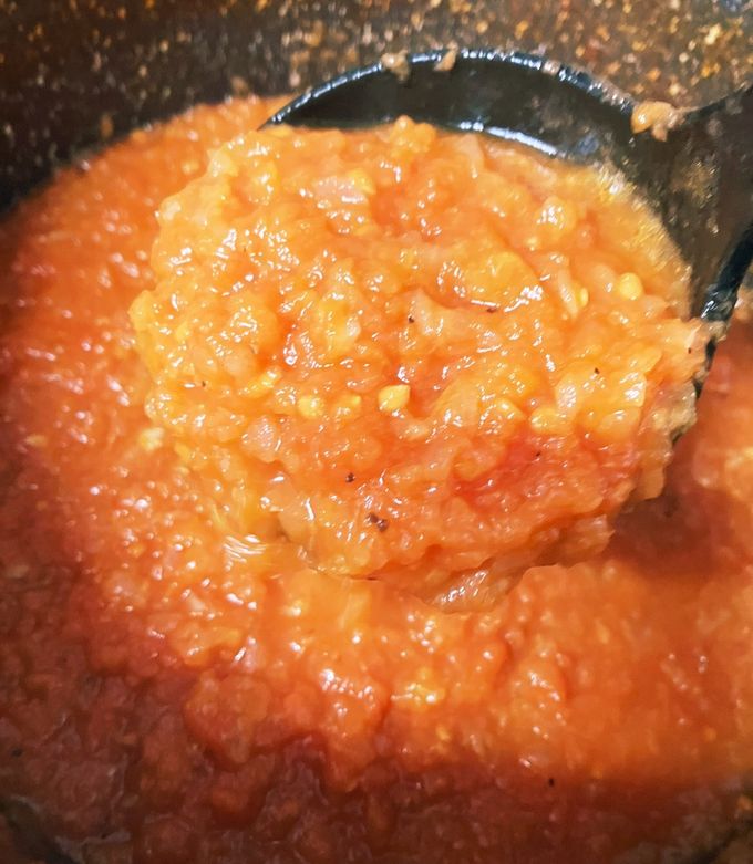 大量トマトde万能トマトソース by ピースママキッチン 【クックパッド