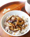 ご飯のお供♡ごま油香る♪椎茸と生姜の佃煮