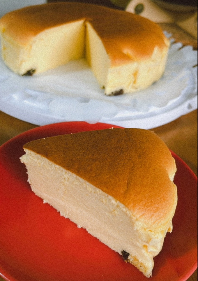 りくろーおじさんのチーズケーキ風です-レシピのメイン写真