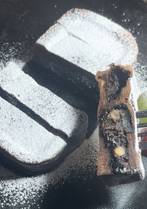 ブラックサンダーをレンジでもちもちケーキ-レシピのメイン写真