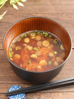 SDGs!みょうがの皮のお味噌汁-レシピのメイン写真