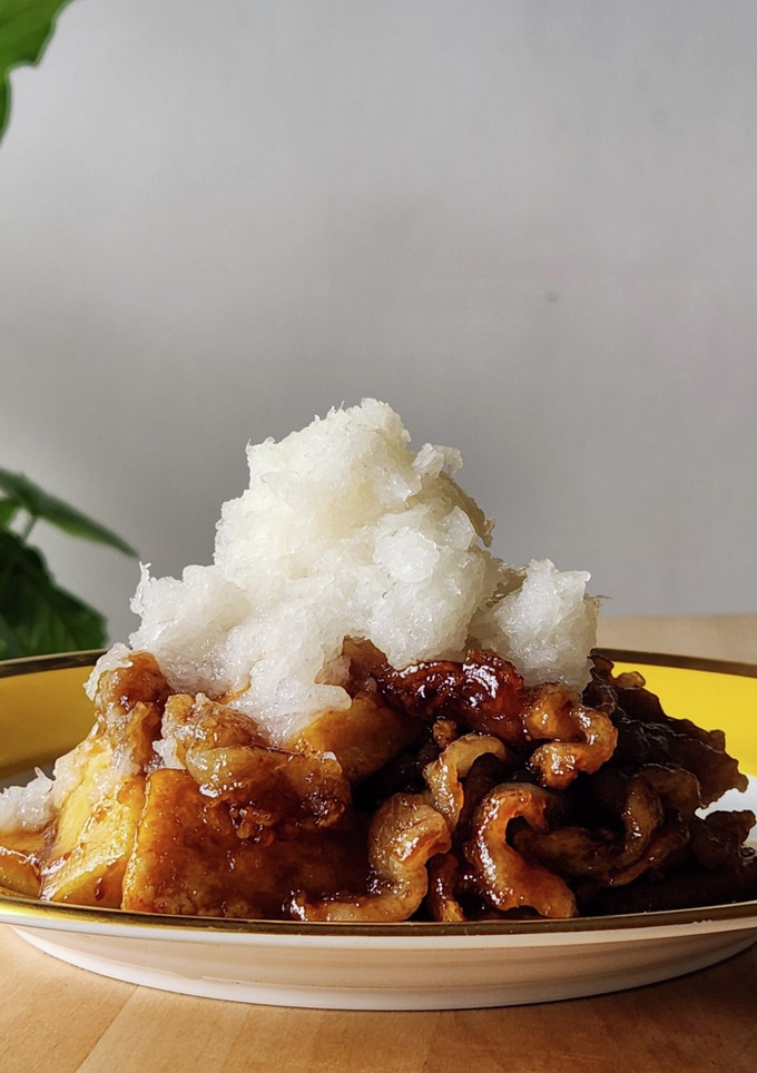 豚肉&厚揚げ甘酢おろし☆お弁当☆簡単夕食-レシピのメイン写真