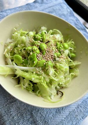 枝豆とキャベツのサラダ-レシピのメイン写真
