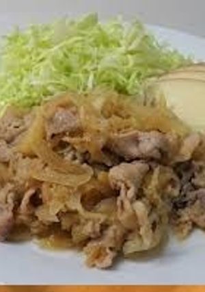 生姜焼き(りんご)-レシピのメイン写真