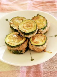 ズッキーニのはさみ焼き~♪♪-レシピのメイン写真