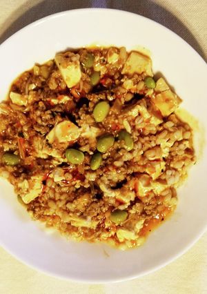 もち麦アレンジ　もち麦麻婆豆腐-レシピのメイン写真