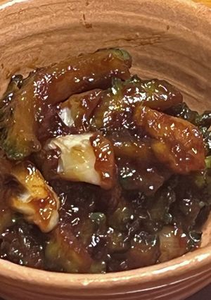 私は最強〜♬ゴーヤとニンニクの赤味噌佃煮-レシピのメイン写真