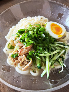 夏休みランチに冷やしうどん 娘が大絶賛!-レシピのメイン写真