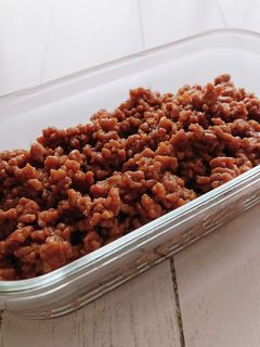 肉味噌☆丼にオススメ2回分-レシピのメイン写真