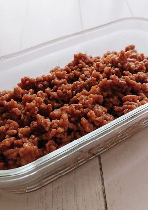 肉味噌☆丼にオススメ2回分-レシピのメイン写真