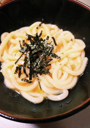 釜玉明太バタうどん-レシピのメイン写真