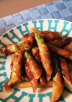 ◆簡単♡アスパラの肉巻き～照り焼き味～◆-レシピのメイン写真