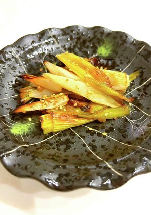 ＊柚子胡椒たれで＊長ネギのトースター焼き-レシピのメイン写真