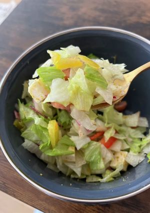 スプーンで食べるサラダ-レシピのメイン写真