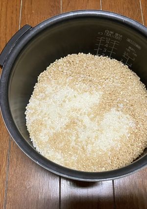 玄米入りご飯-レシピのメイン写真