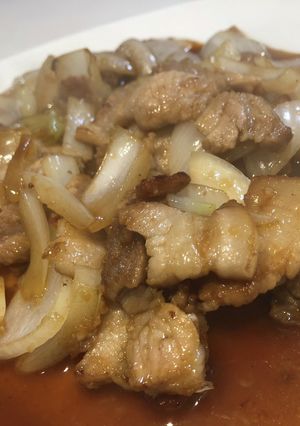 【時短！】新玉が美味しい豚バラ肉炒め-レシピのメイン写真