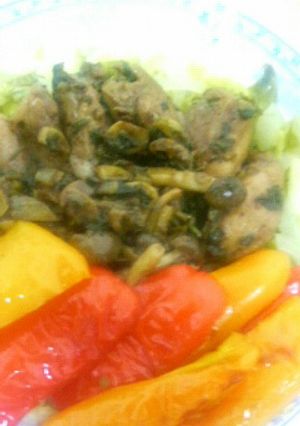 鶏のバルサミコ焼と温野菜-レシピのメイン写真