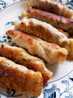 豚肉のバジルチーズ巻き!-レシピのメイン写真