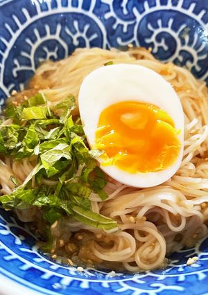 ☆彡超簡単！旨辛油そうめん☆彡-レシピのメイン写真