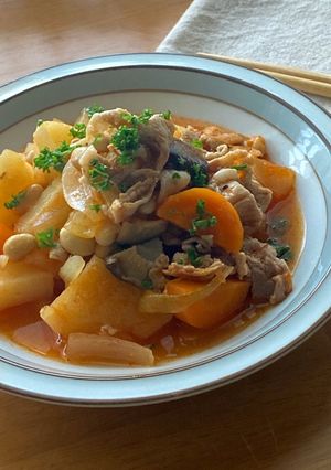 ＊懐かしい味＊素朴なポークビーンズ＊-レシピのメイン写真
