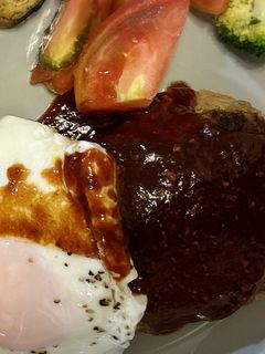 材料3つハンバーグソース-レシピのメイン写真