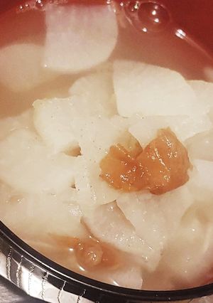 うつ病の食事療法：梅流し(1杯分)-レシピのメイン写真