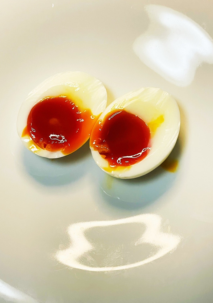 コンビニのとろっとした塩味付きのゆで卵-レシピのメイン写真