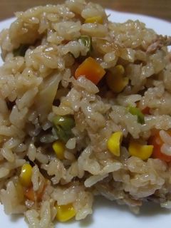 麦飯ツナピラフ-レシピのメイン写真