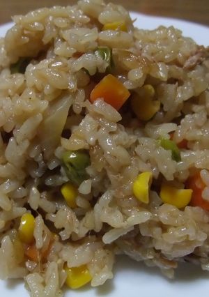 麦飯ツナピラフ-レシピのメイン写真