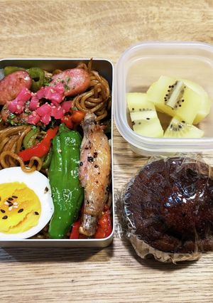 高2男子弁当！UFO焼きそばチルド♪38-レシピのメイン写真