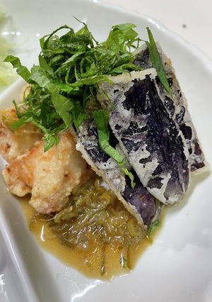 鶏胸肉とナスのネギ醤油ダレ-レシピのメイン写真